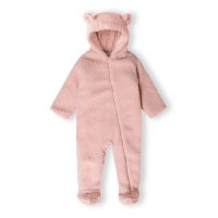 21BABYFUR 5B: Soft Sherpa Snowsuit (NB-9 Months)